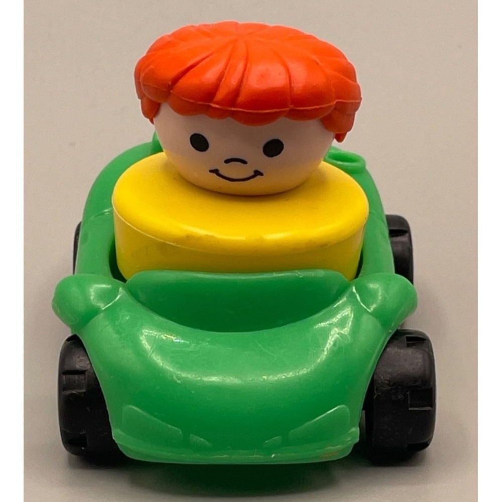 Vintage 1990s Fisher Price Little People car and figure